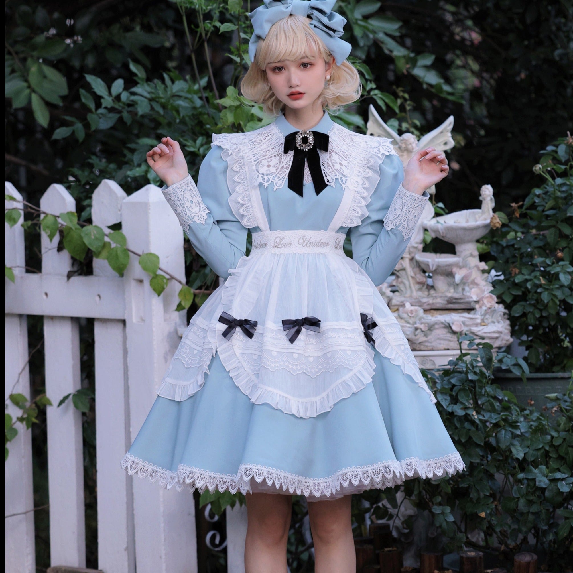 Princess, All the Best Retro Long Sleeve Dress Short Type