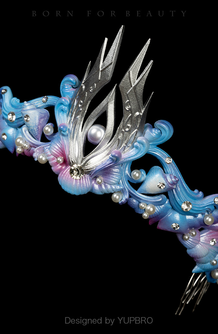 [Simultaneous purchase only] Mermaid's Tears Tiara, earrings, shawl and other accessories