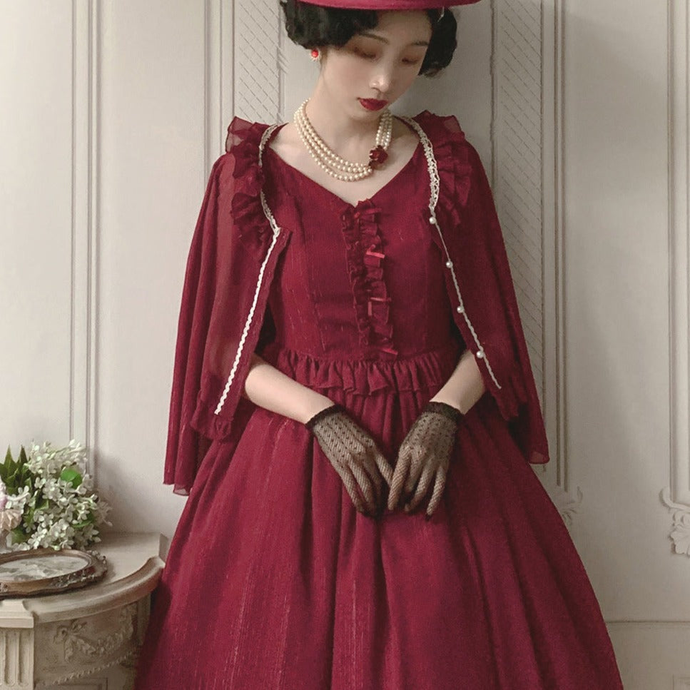 [Pre-order] Melody of the Rhine Elegant Chiffon Blouse