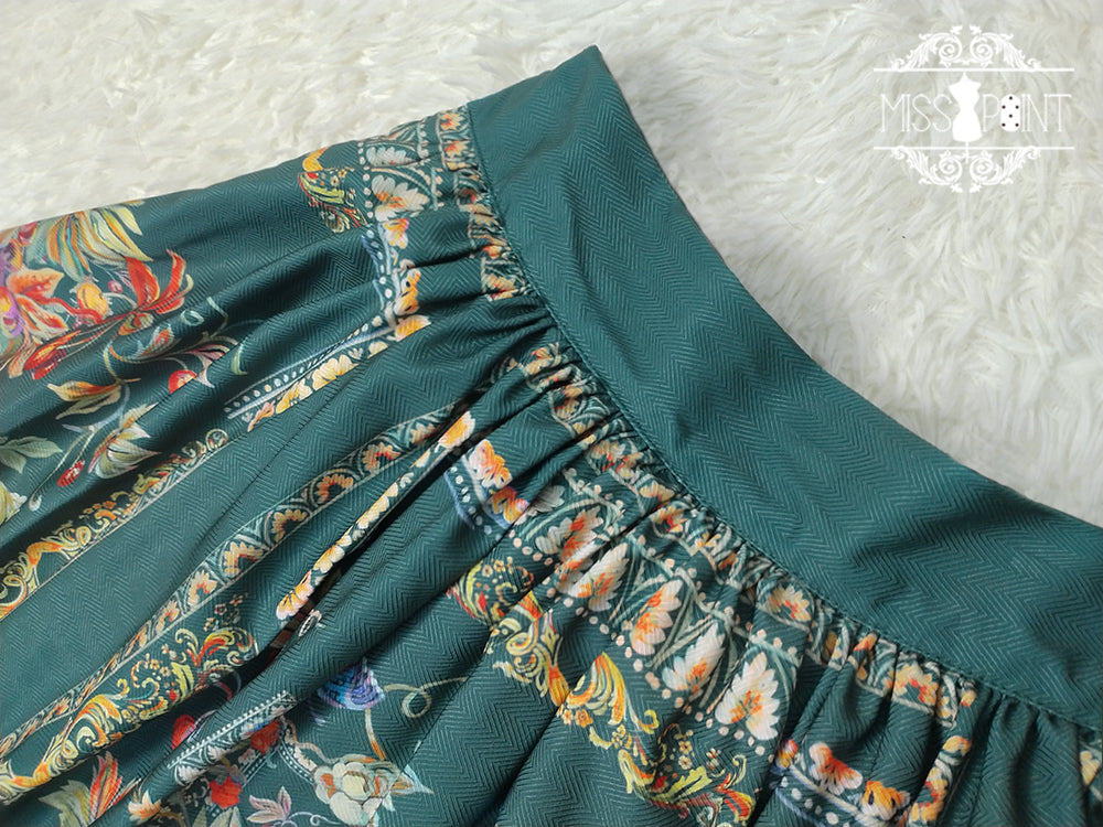 [Pre-order] Bavarian Girl Country-style Skirt [Short Type]
