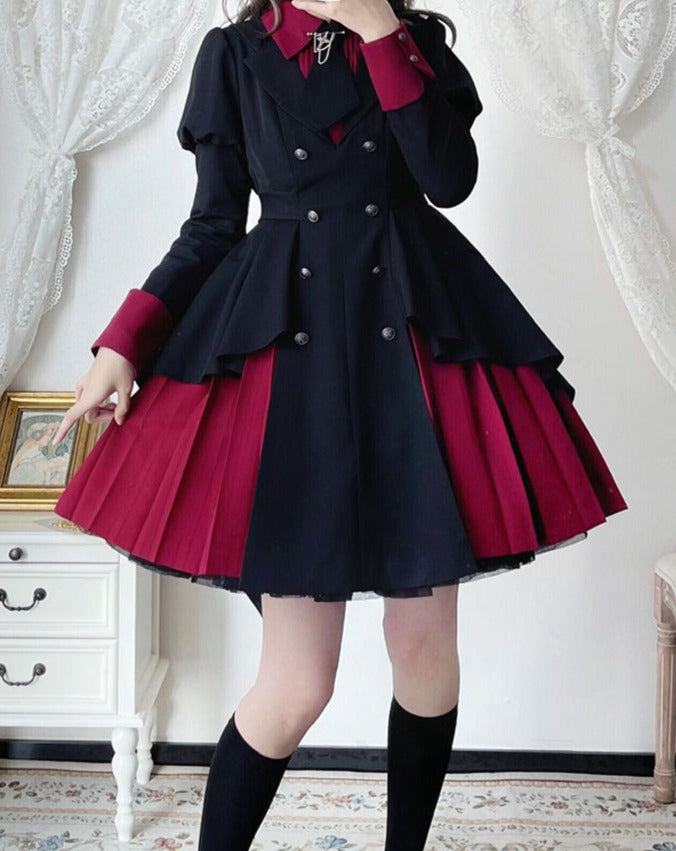[Pre-order] Shoujo Detective Fake Layered Dress