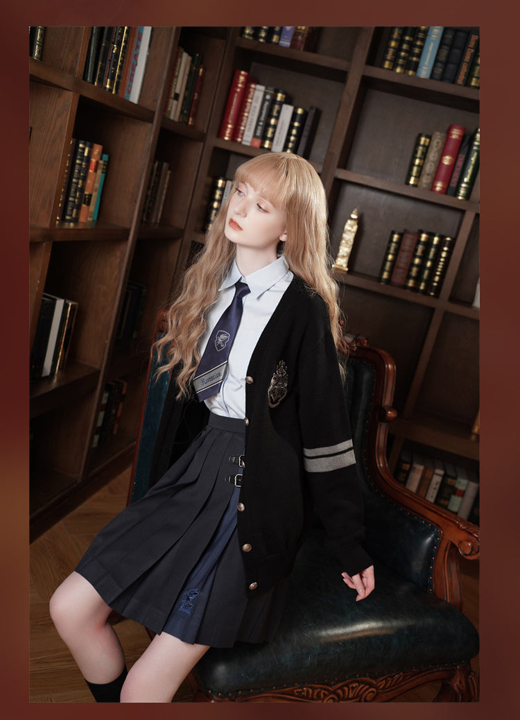 Hogwarts School of Witchcraft and Wizardry Emblem Cardigan