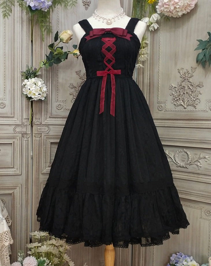 [Pre-order] Edwardian Elegant Lace Classic Lolita Jumper Skirt