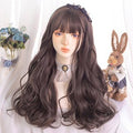 Lolita Wig Brown Loose Fluffy Curly Long