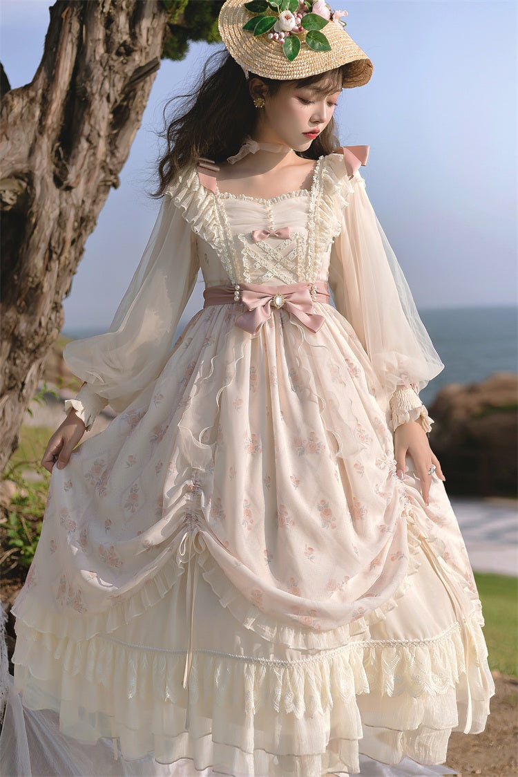 【予約販売】Rose Letter エレガントクラシカルワンピース