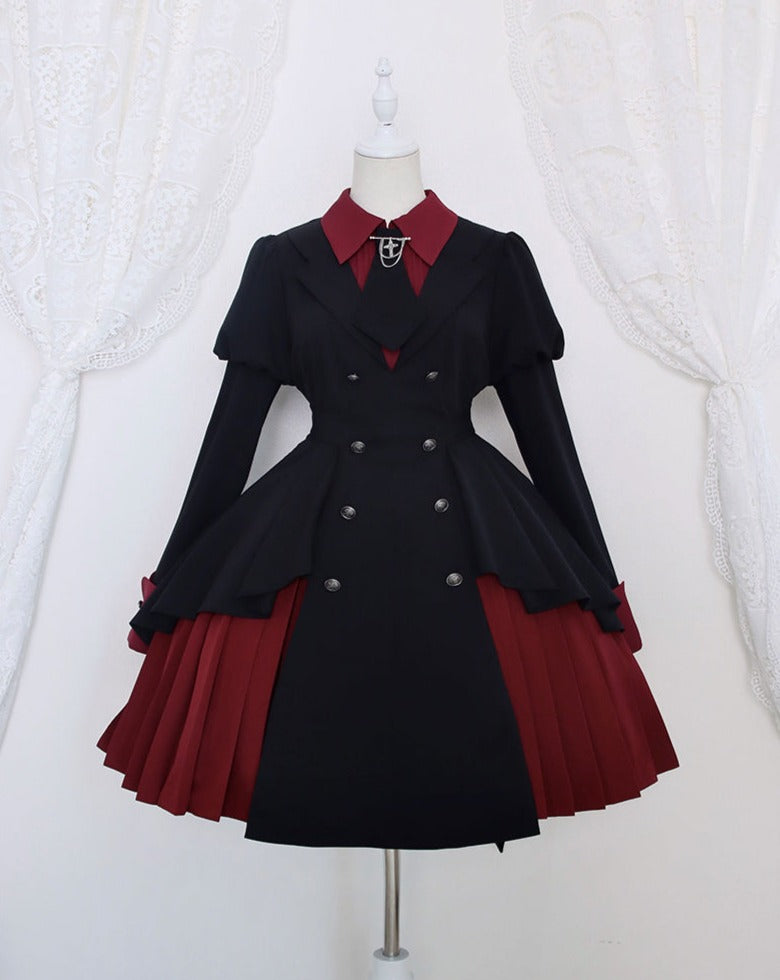 [Pre-order] Shoujo Detective Fake Layered Dress
