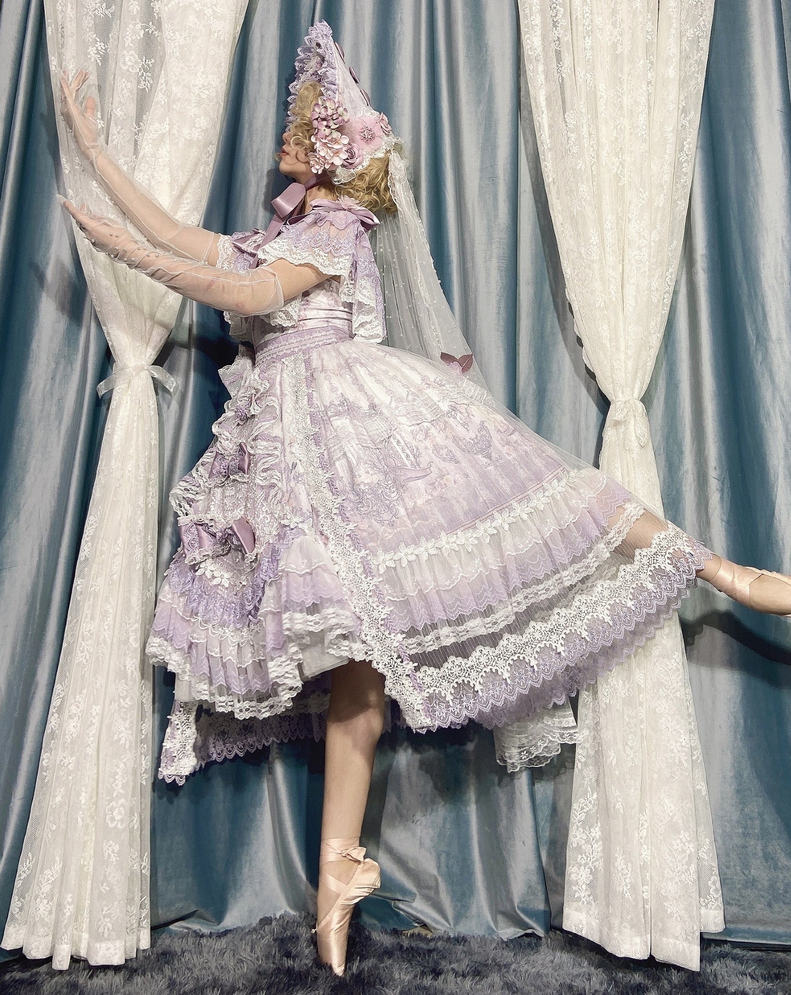 Secret Key Rococo Flower Princess Dress Full Set