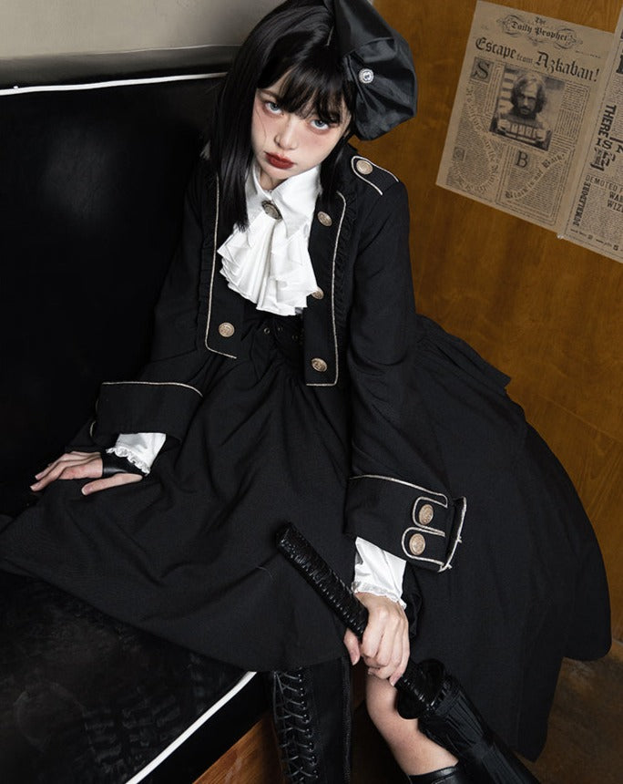 [Pre-order] Tomorrow's Pledge Uniform-style strap skirt setup