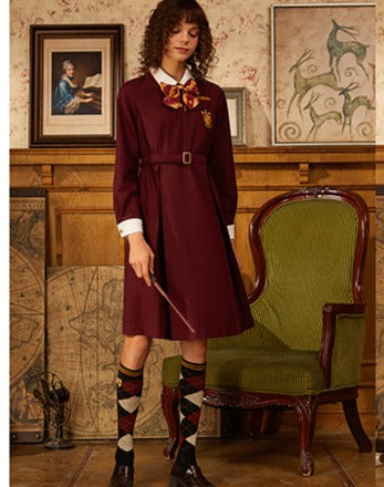 Hogwarts School of Witchcraft and Wizardry Cleric Color Dress
