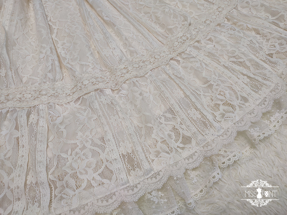 [Pre-order] Edwardian Elegant Lace Classic Lolita Jumper Skirt