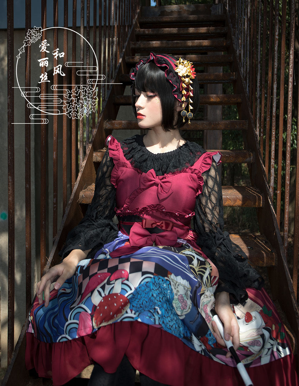 和風アリス姫袖レースブラウス【合わせ買い＆クーポン入力で20%off】