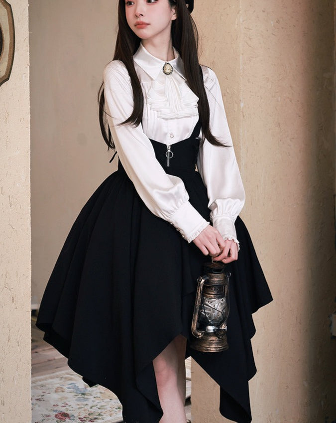 [Pre-order] Tomorrow's Pledge Uniform-style strap skirt setup