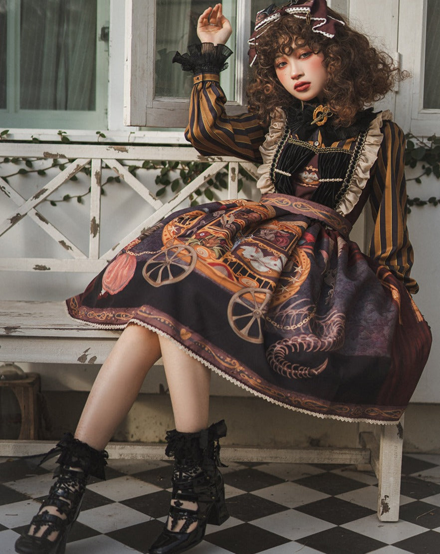 Kaikiya Korumadan Gothic Lolita Jumper Skirt