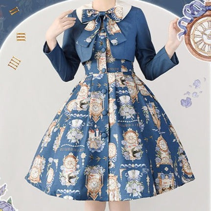 Eternal Echo Classic dress and jacket setup with headband