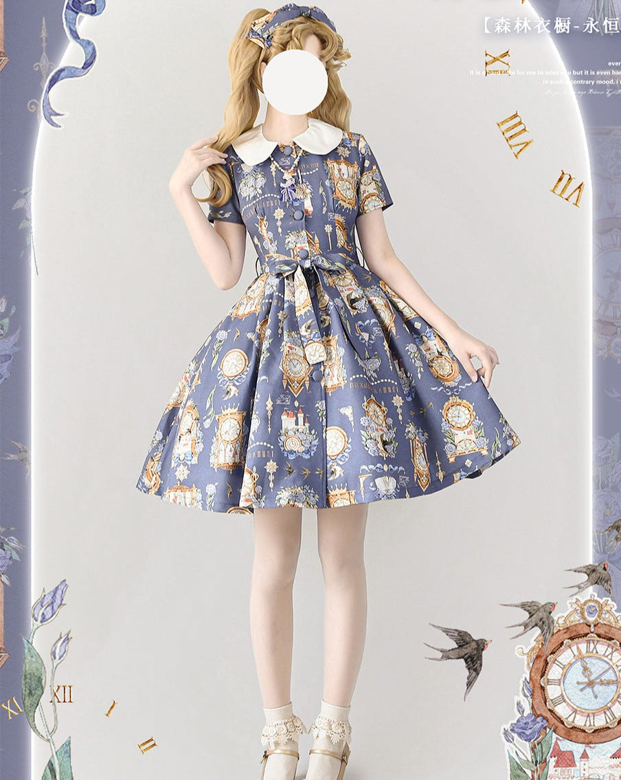 Eternal Echo Classic dress and jacket setup with headband