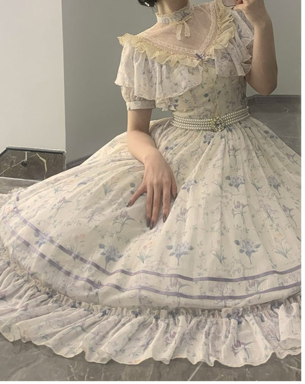 Summer Flower Wall Classical Dress All 3 types
