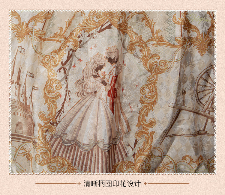 眠れる森の美女 フリルジャンパースカート