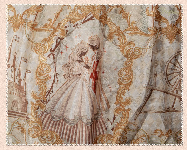 眠れる森の美女 フリルジャンパースカート