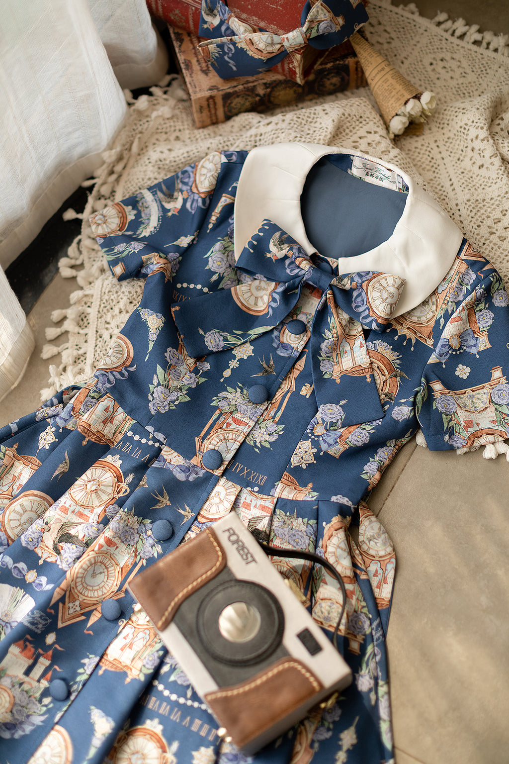 Eternal Echo Classic dress and jacket setup with headband