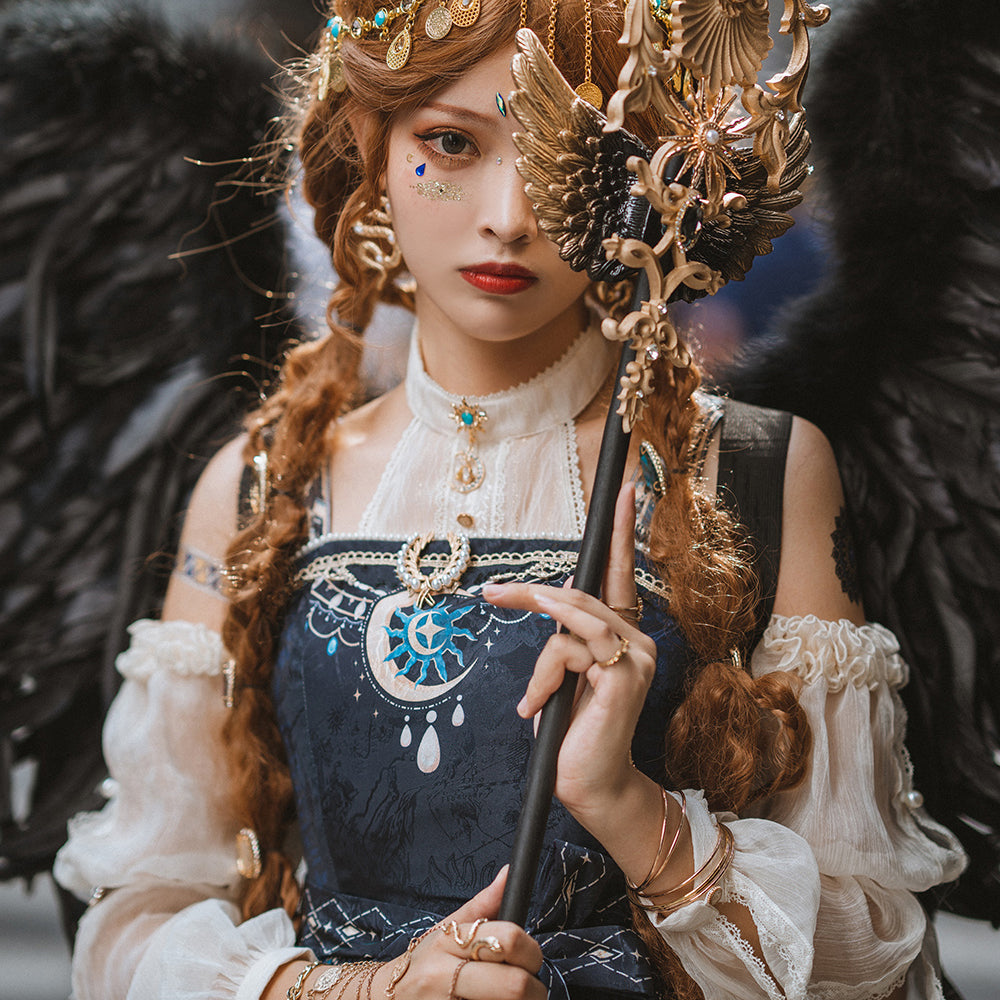 [Simultaneous purchase only] Twilight Egyptian Lolita Accessory, Sash Ribbon, etc.