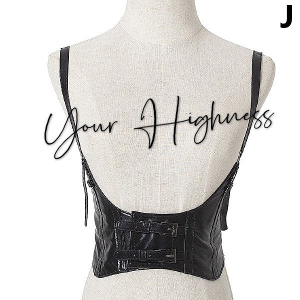[Simultaneous purchase only] Military Lolita Wing Corset, Belt, Waist Bag, etc.