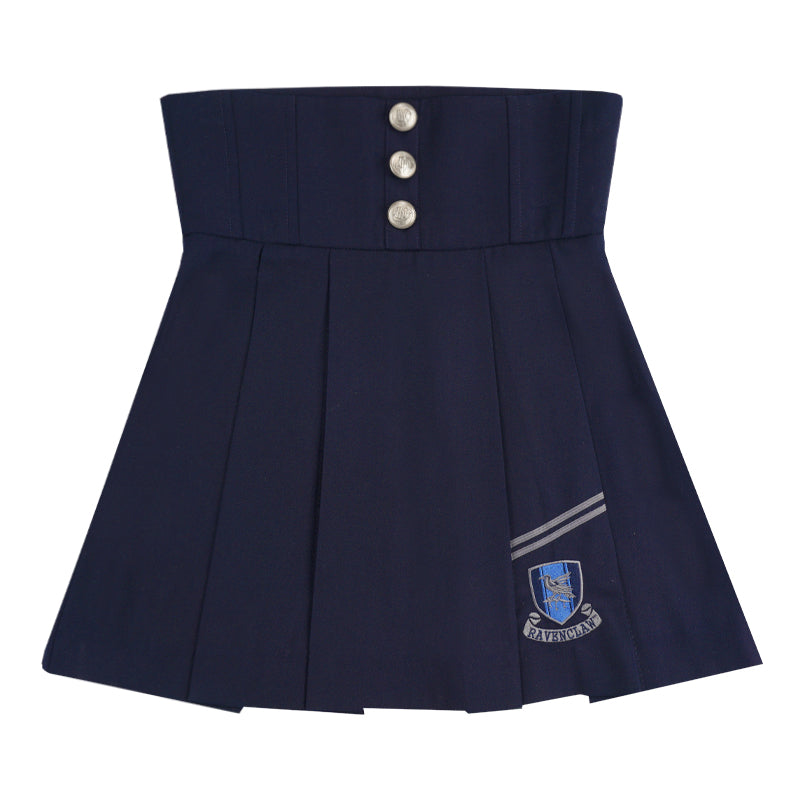 [Pre-order] Hogwarts School of Witchcraft and Wizardry Short sleeve striped dress and mini skirt