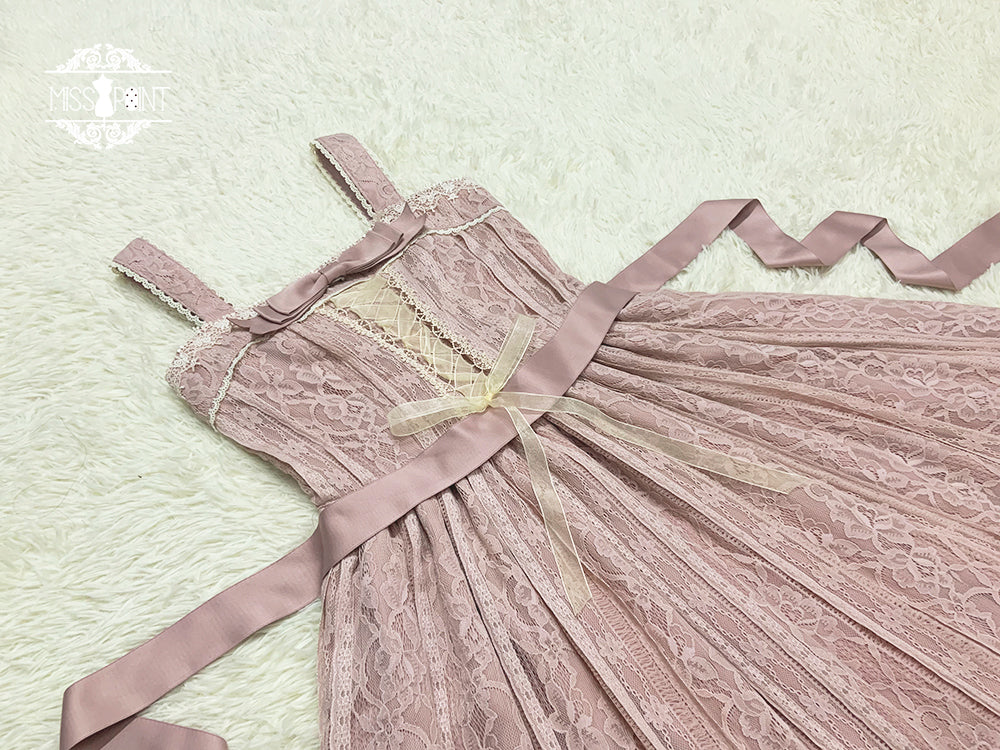 [Pre-order] Edwardian Elegant Lace Classic Lolita Jumper Skirt