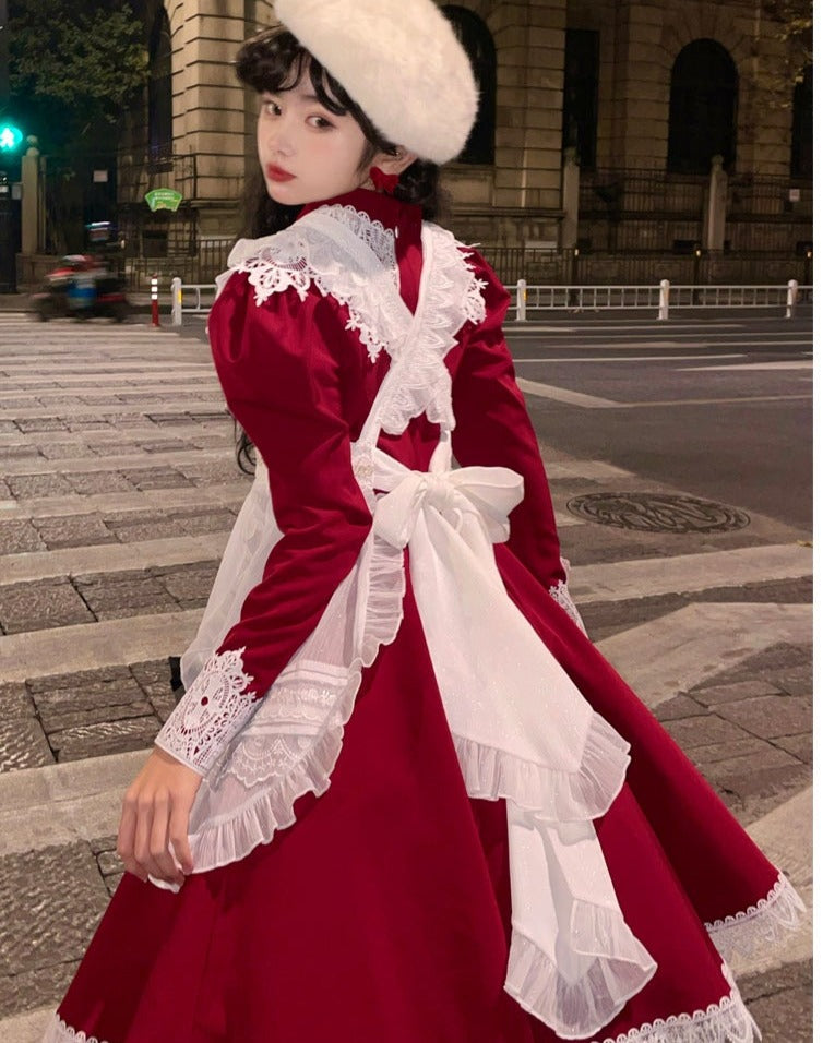 Princess, All the Best レトロ長袖ドレス ロングタイプ