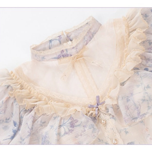 Summer Flower Wall Classical Dress All 3 types