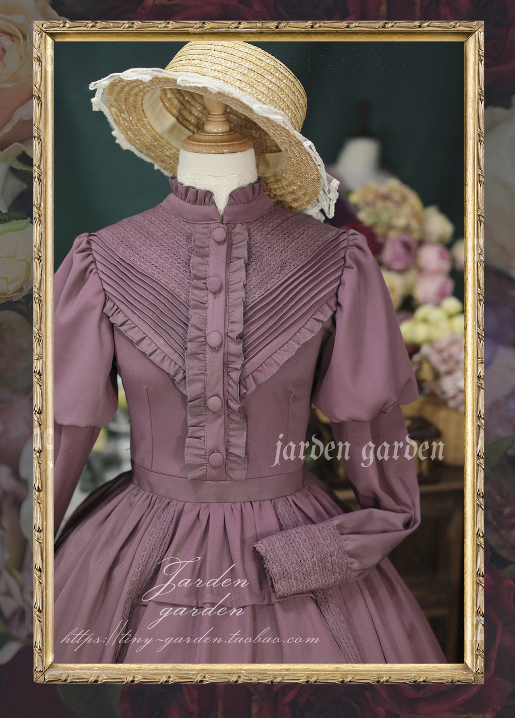 [Pre-order] Black Forest Classic Gigot Sleeve Dress