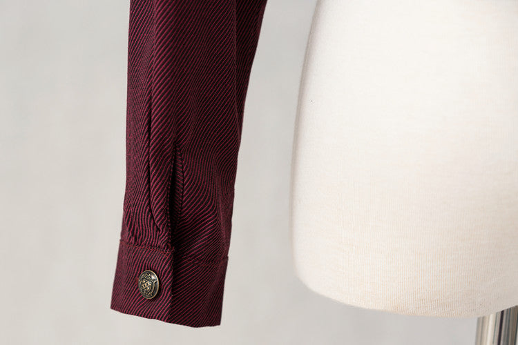 黒衣の誓い ミリタリーロリィタ ブラウス