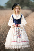 [Pre-order] Bavarian Girl Country-style Skirt [Long Type]