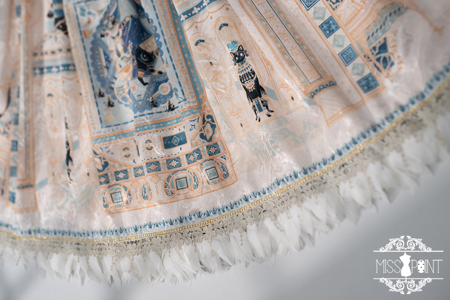 [Pre-order] Twilight Egyptian Lolita Frill Jumper Skirt