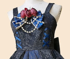 [Simultaneous purchase only] Rose corsage and big ribbon