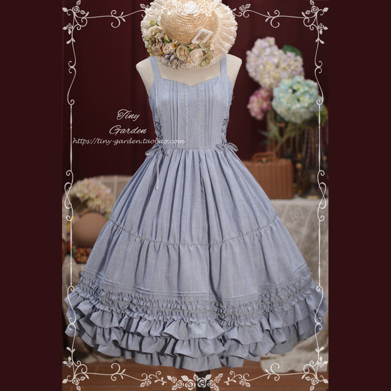 [Pre-order] Garden Dance elegant jumper skirt