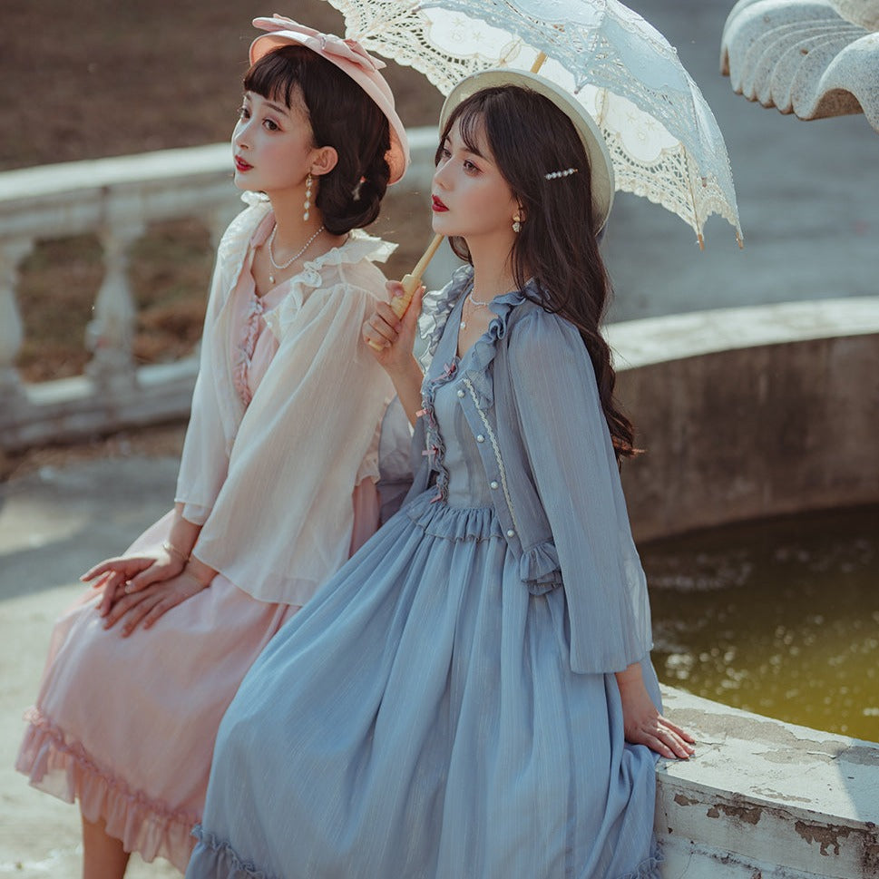[Pre-order] Melody of the Rhine Elegant Chiffon Blouse