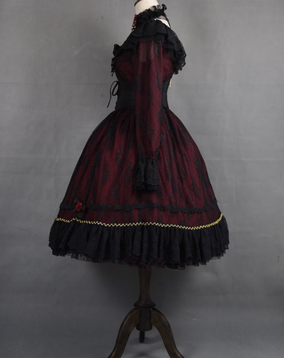 [Pre-order] Dark Elegant Gothic Lolita Dress at Dusk