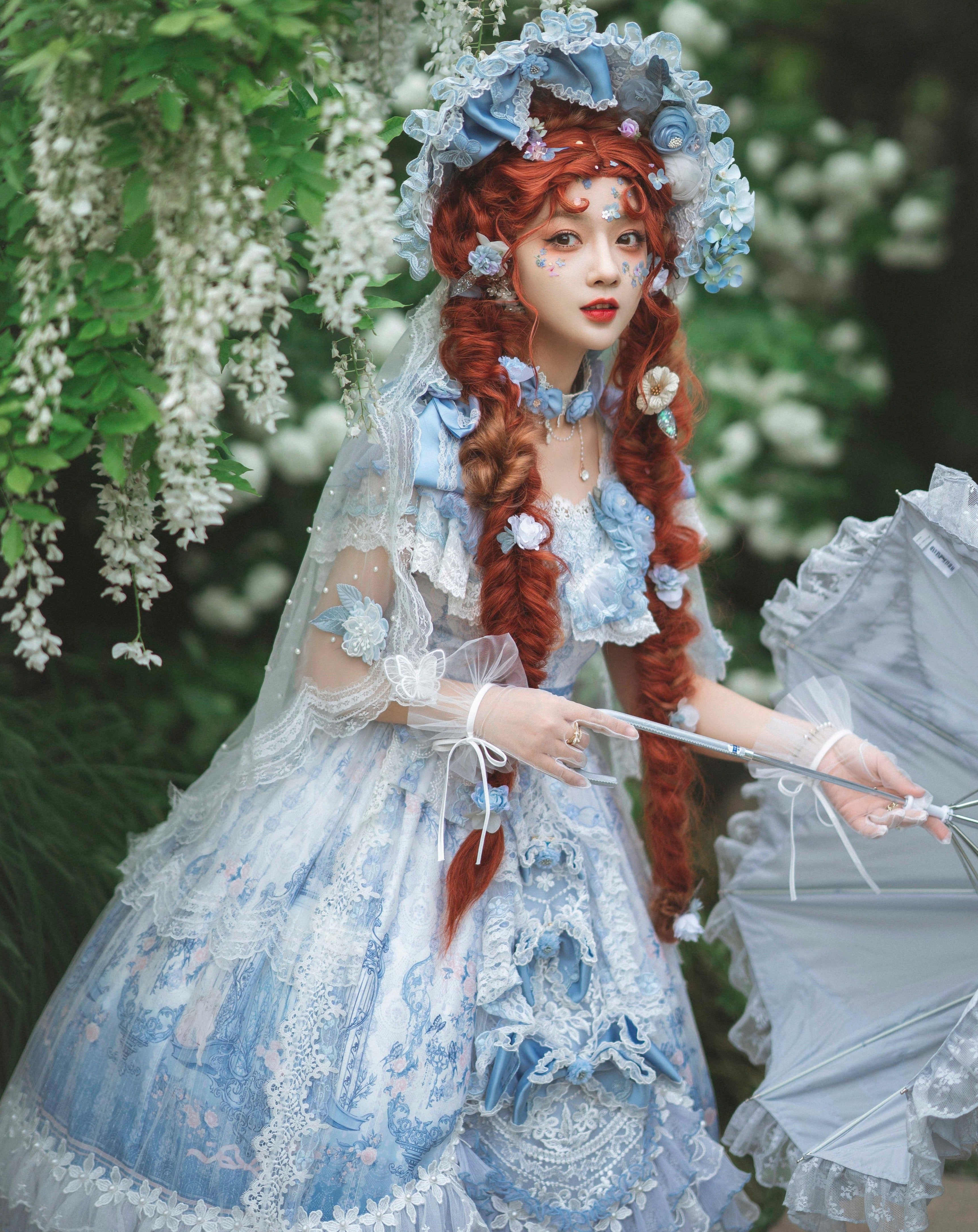 Secret Key Rococo Flower Princess Dress Full Set
