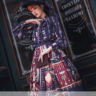 Brave Journey 2 Printed Skirt