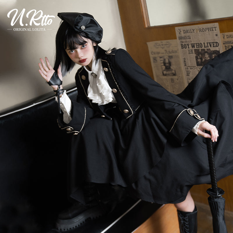 [Pre-order] Tomorrow's Pledge Uniform-style strap skirt setup