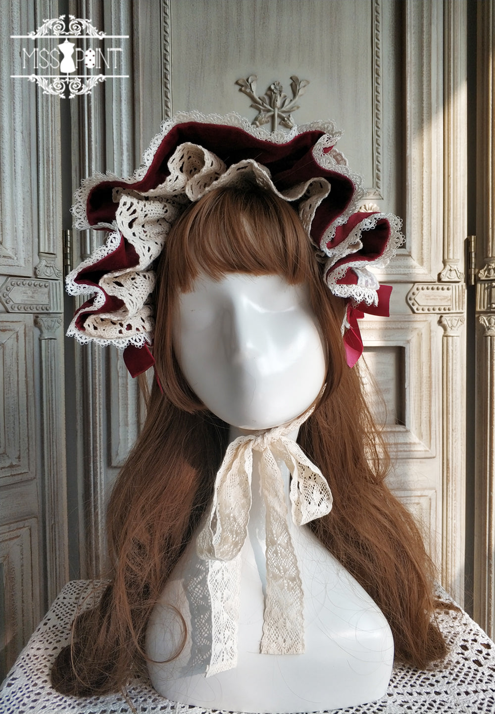 [Simultaneous purchase only] Portrait of a lady Ribbon, bonnet and other accessories