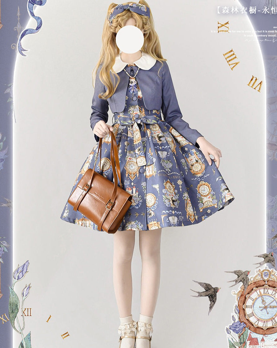 Eternal Echo Classic dress and jacket setup with headband