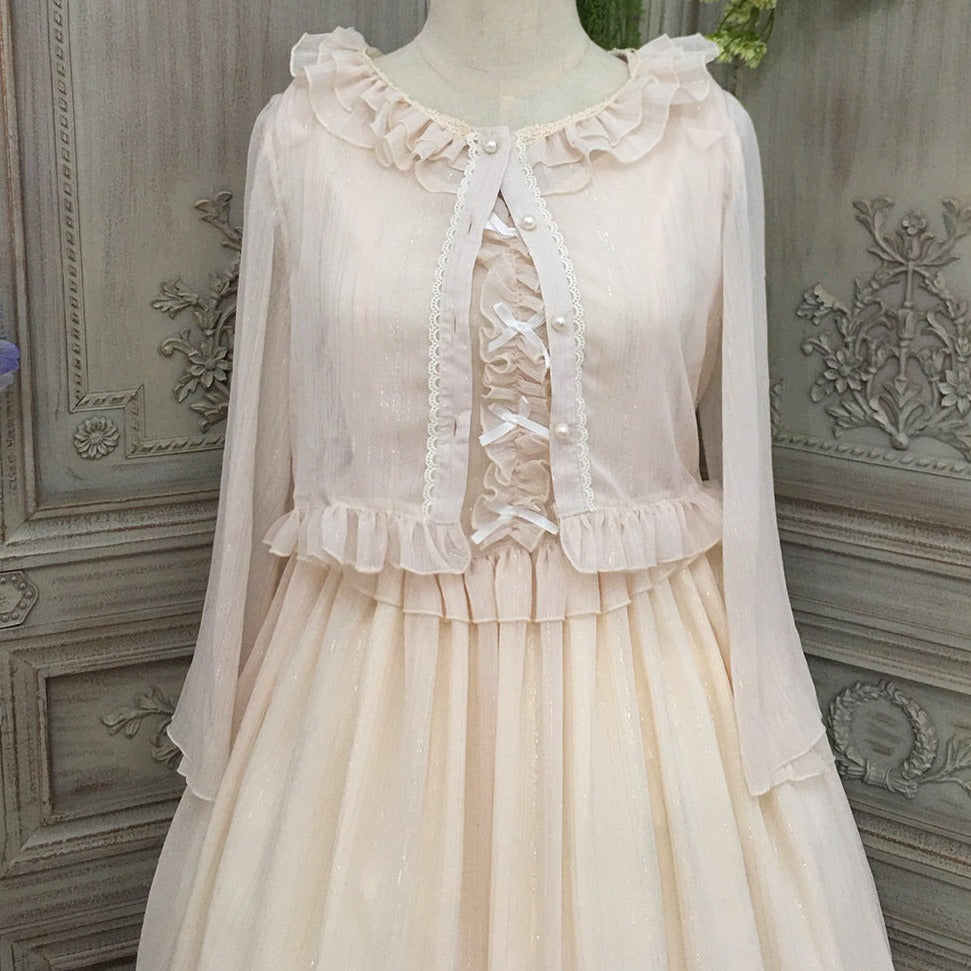 [Pre-order] Melody of the Rhine Elegant Chiffon Blouse