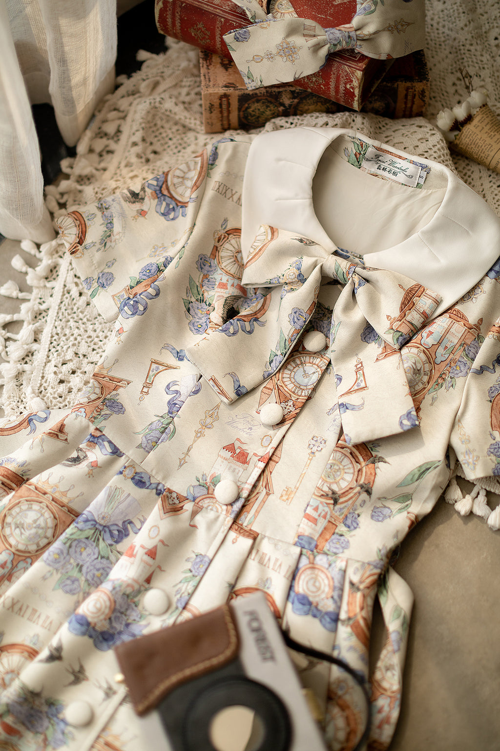 Eternal Echo Classic dress and jacket setup with headband