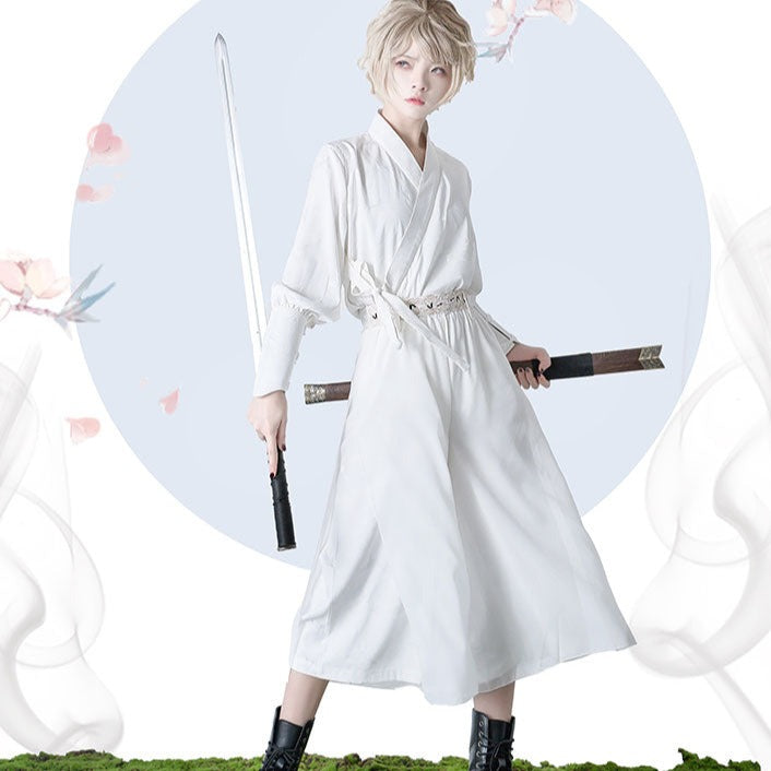 Prince style Crane embroidery flower loli full set