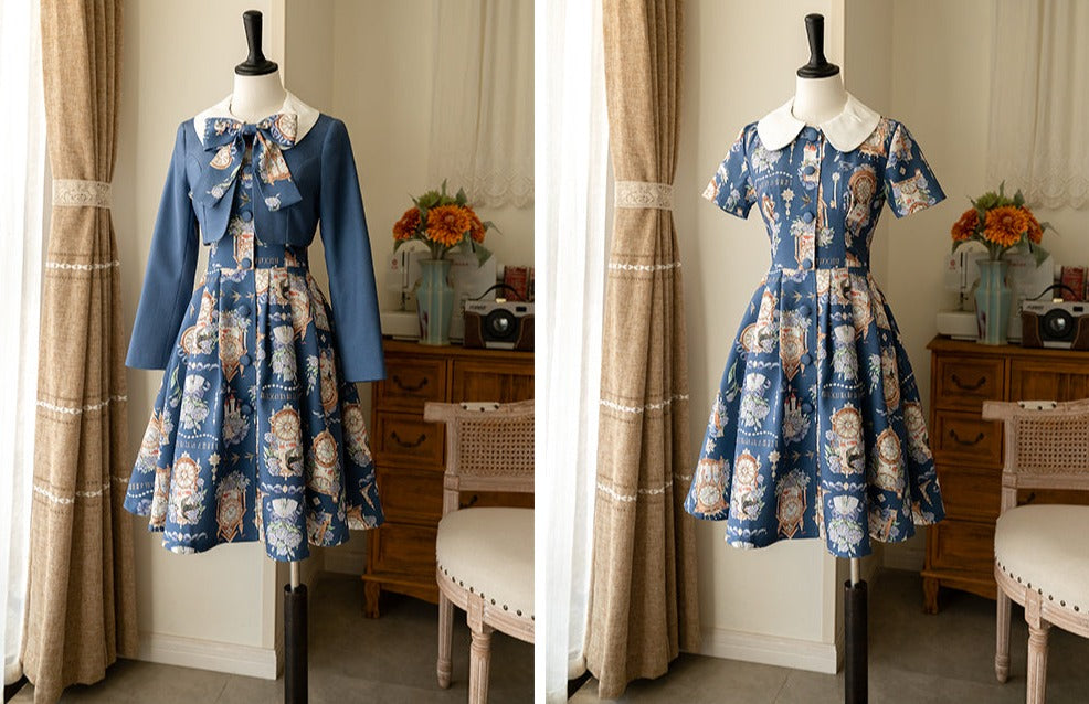 Eternal Echo Classic dress and jacket setup with headband