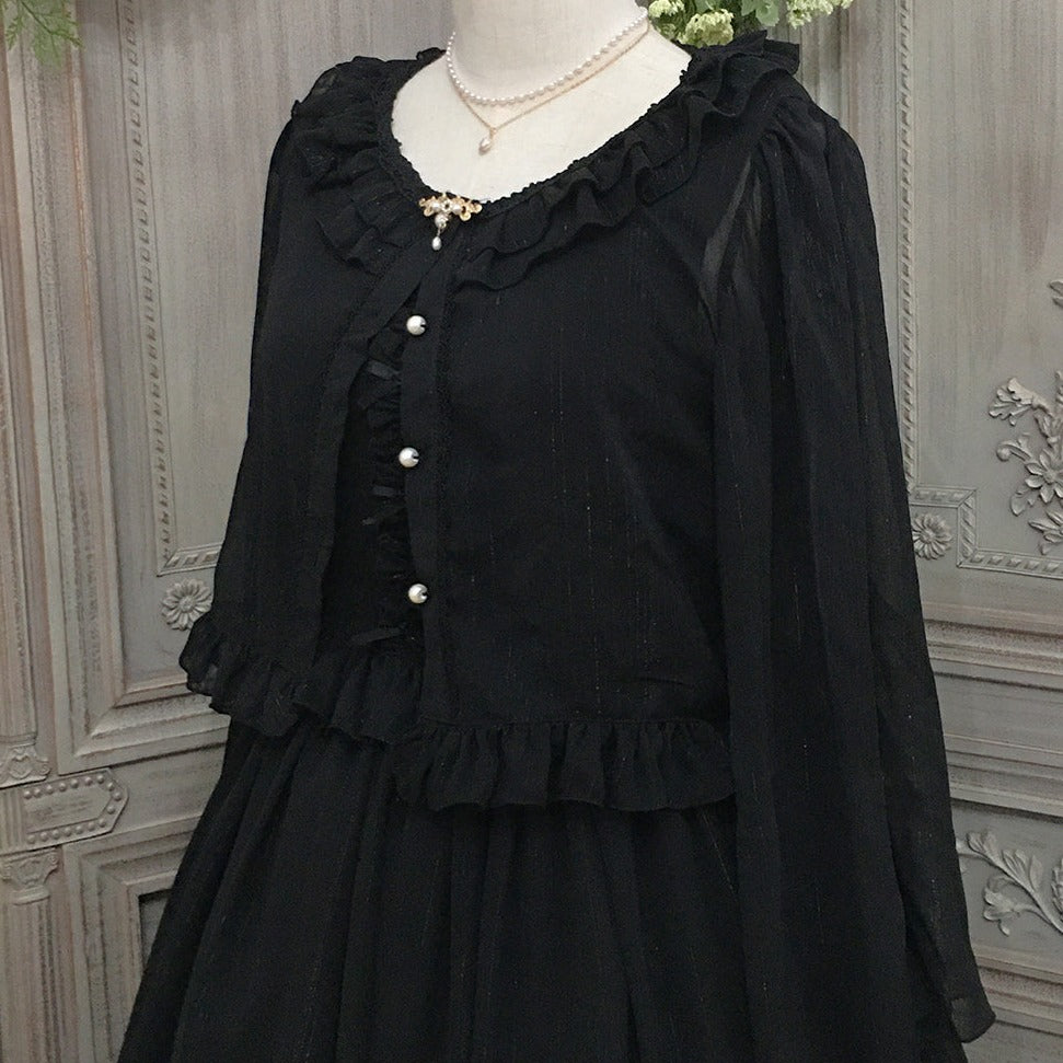 [Pre-order] Melody of the Rhine Elegant Chiffon Blouse