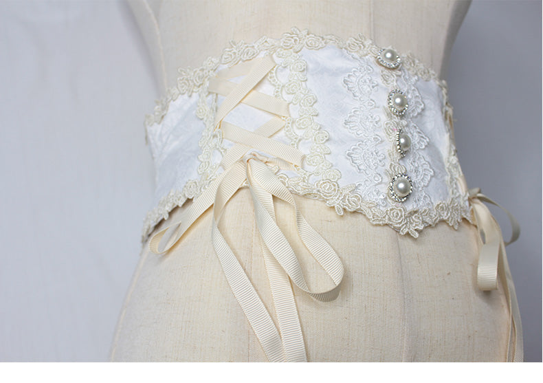 lolita lace corset