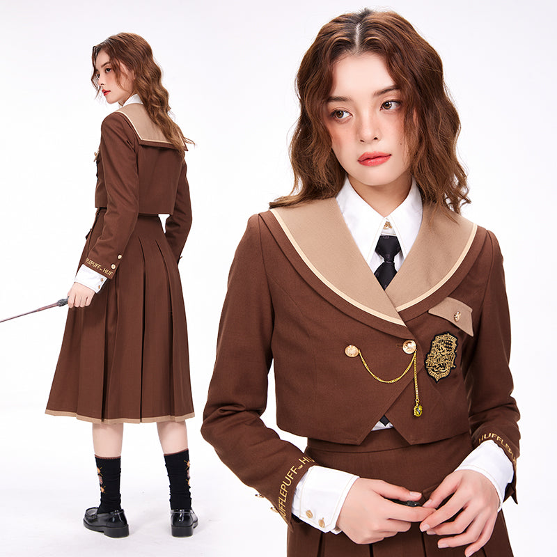 Hogwarts School of Witchcraft and Wizardry Double Button Short Sailor Jacket