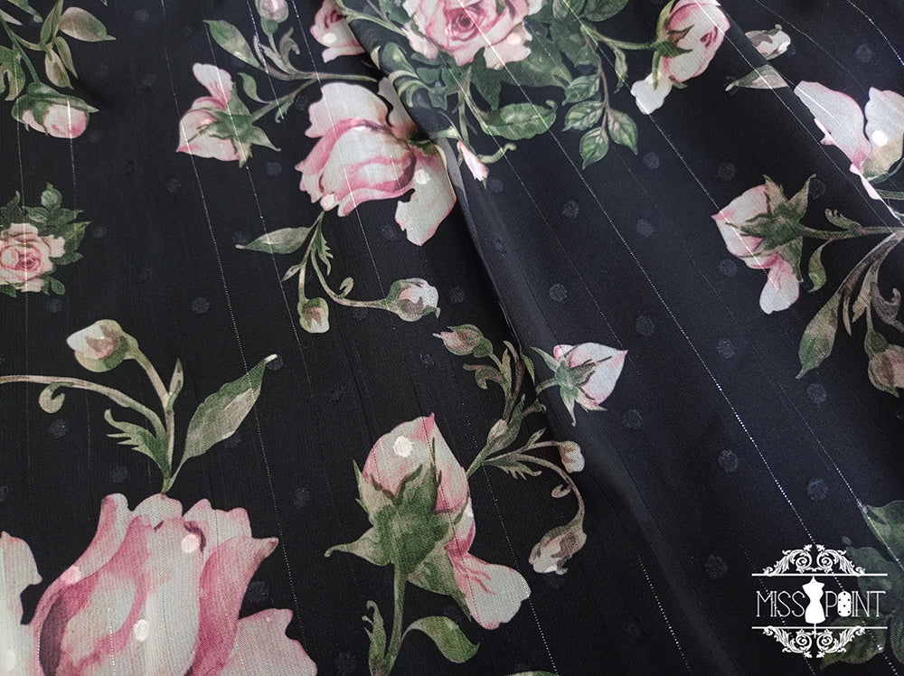 [Pre-order] Rose Garden Flying Sleeve Classic Lolita Dress